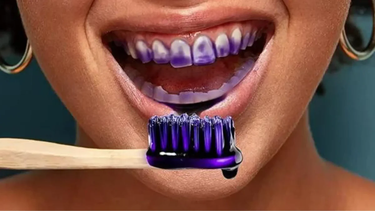 does purple toothpaste work