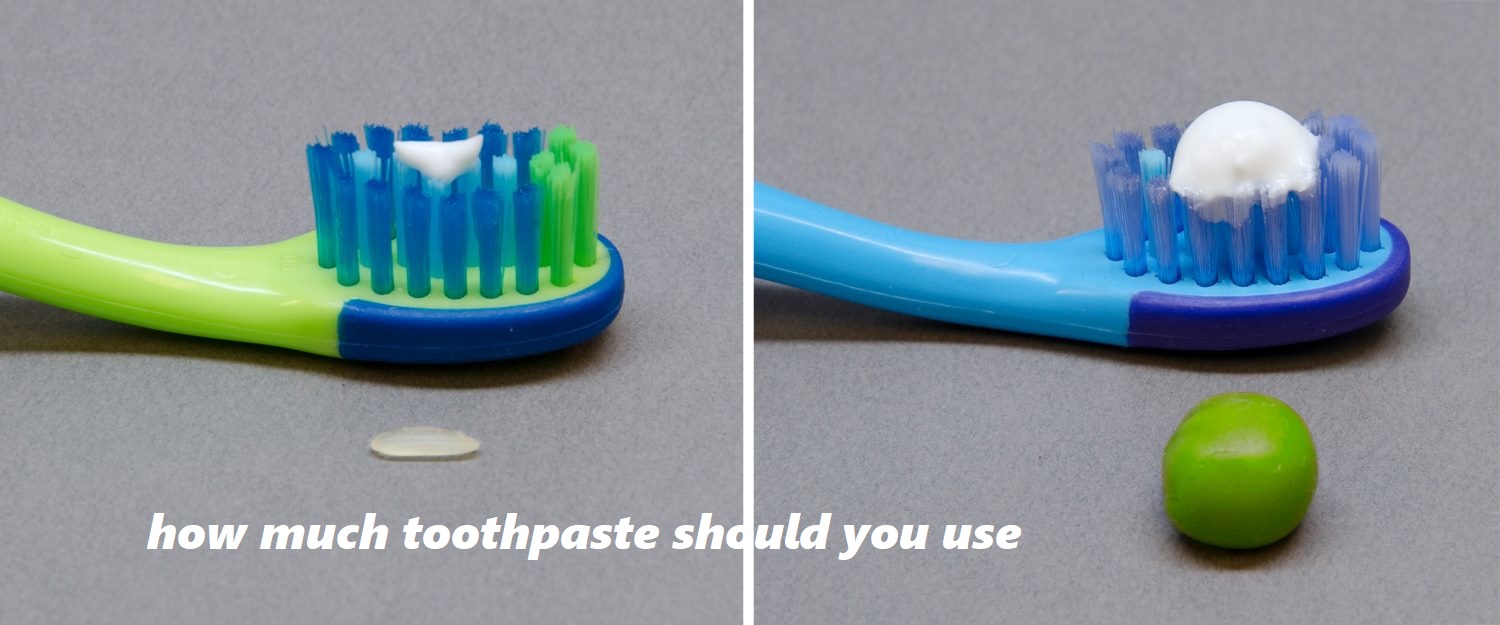 how much toothpaste should you use