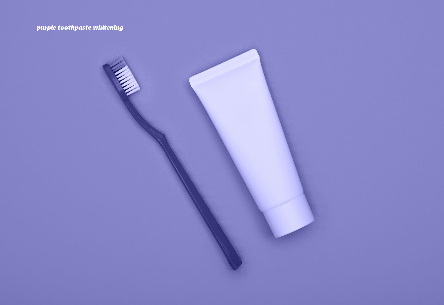 purple toothpaste whitening