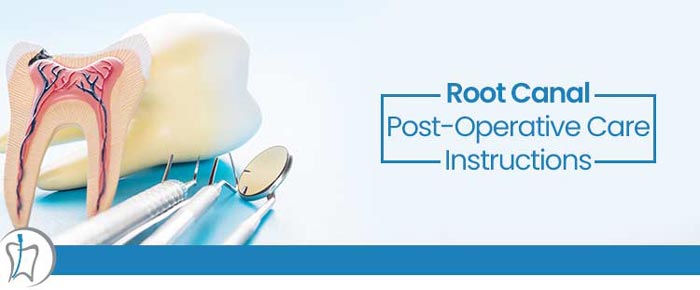 root canal post op pain and instructions