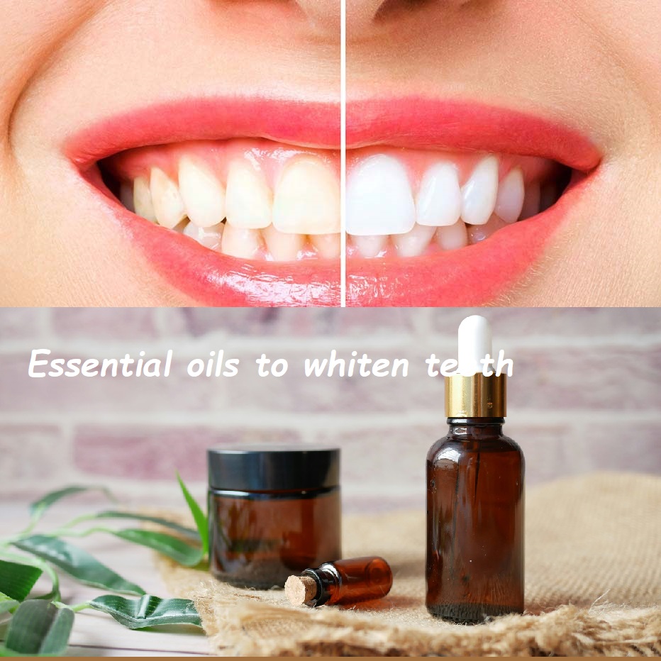 Essential oils to whiten teeth