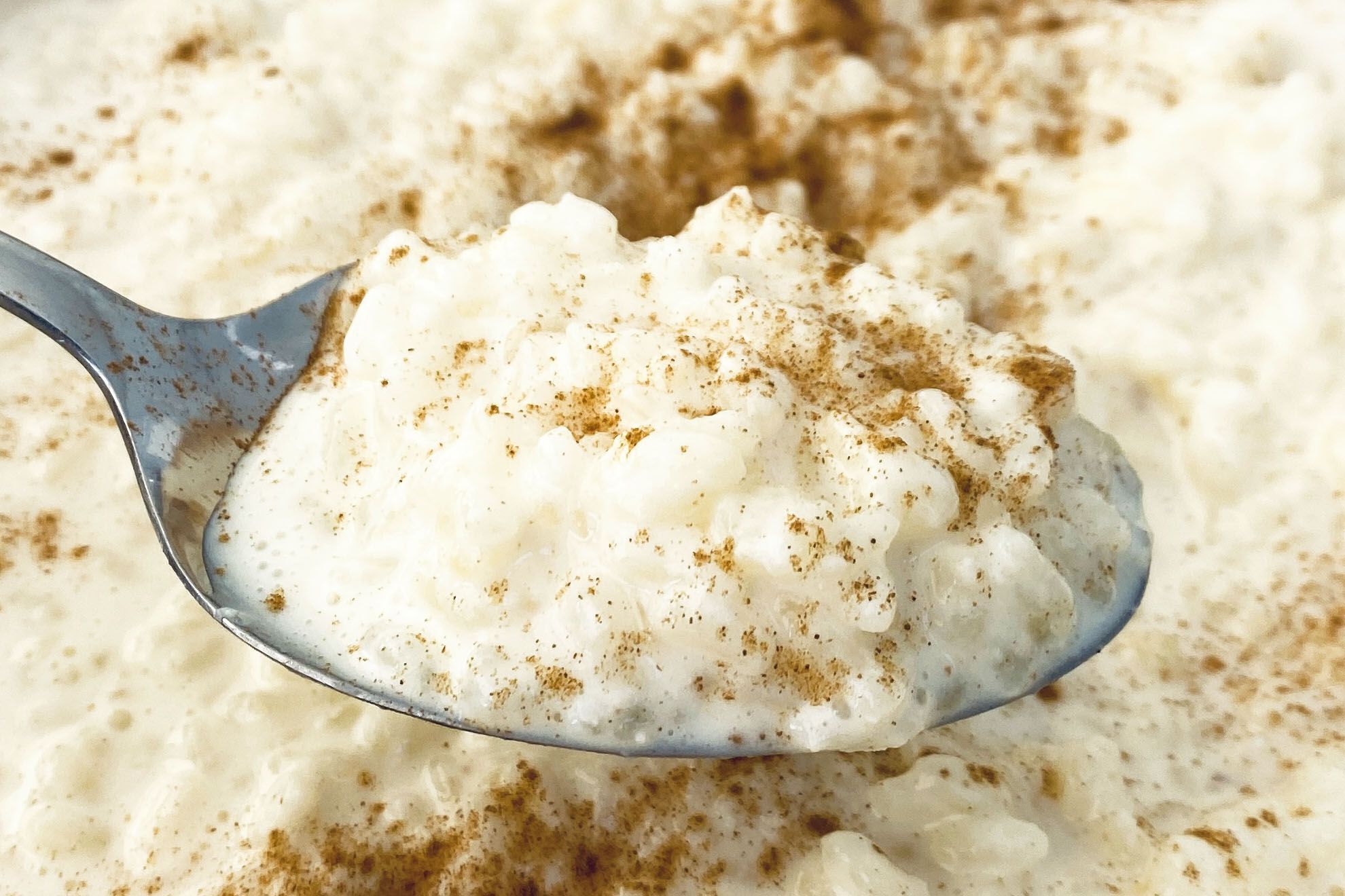 Creamy-rice-pudding for food after wisdom tooth removal