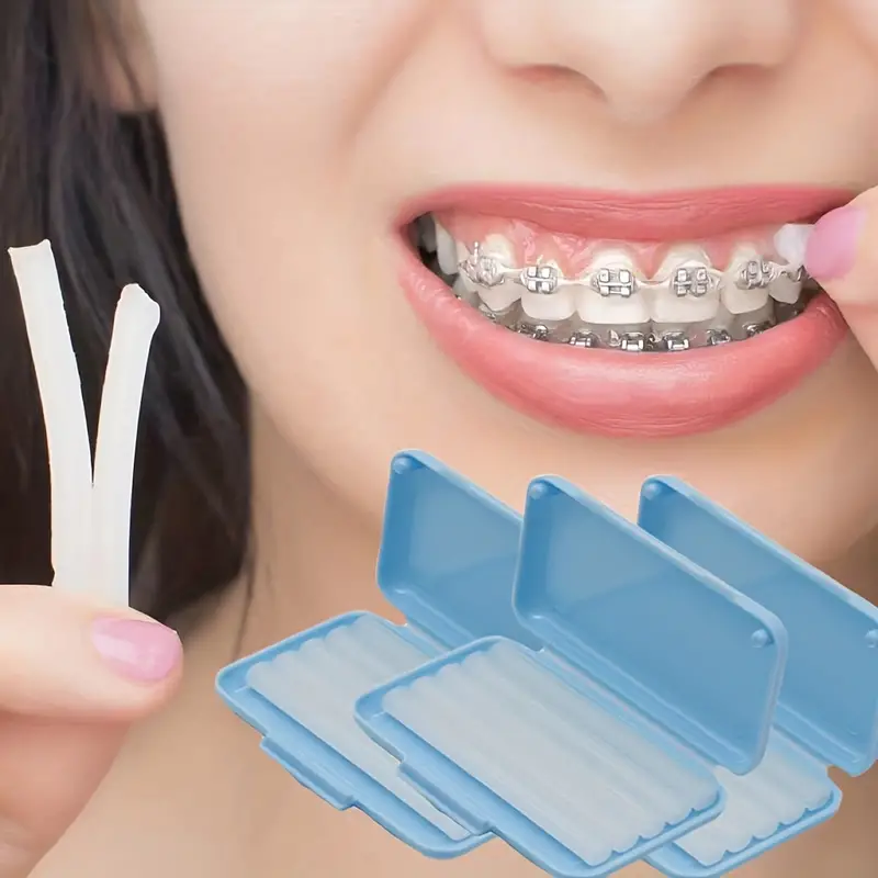 Dental wax to Reduce gap in teeth